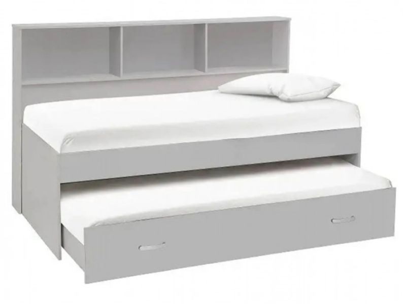 Flair Furnishings Zelda Guest Storage Bed In Grey