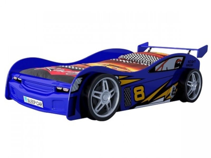 Joseph Night Racer Blue 3ft Single Car Bed Frame