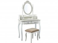 LPD Brittany Shabby Chic Style Dressing Table Thumbnail