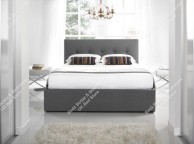 Kaydian Hexham 4ft6 Double Grey Fabric Bed Thumbnail