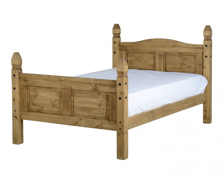 Corona Mexican Pine King Size Bed Frame Corona Mexican Pine King Size Bed Frame