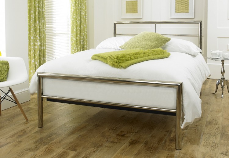 Limelight Celestial 4ft6 Double Chrome Metal Bed Frame by Limelight Beds