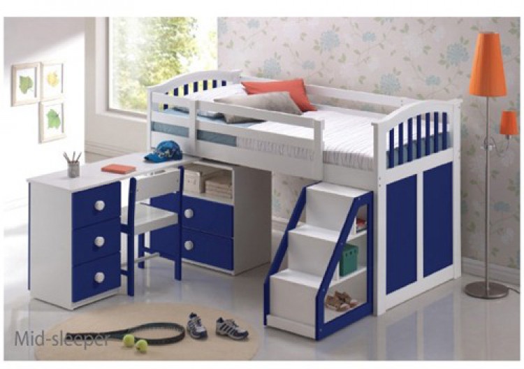 Mid Sleeper Children's Beds from UK Bed Store