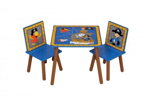 Kidsaw Pirate Table And 2 Chairs