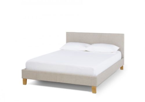 Serene Sophia 4ft6 Double Linen Fabric Bed Frame