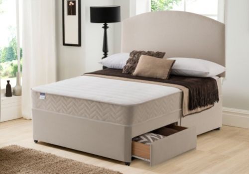 Silentnight Seoul 4ft6 Double Miracoil With Memory Divan Bed