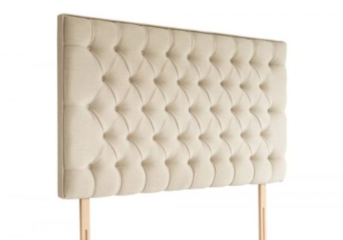 Rest Assured Florence 6ft Super Kingsize Headboard In Sandstone Or Tan Fabric BUNDLE DEAL