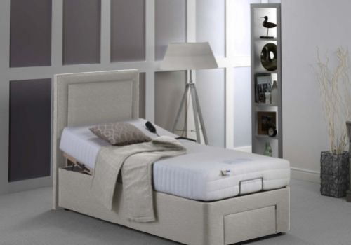 Furmanac Mibed Willow 6ft Super Kingsize Memory Foam Electric Adjustable Bed