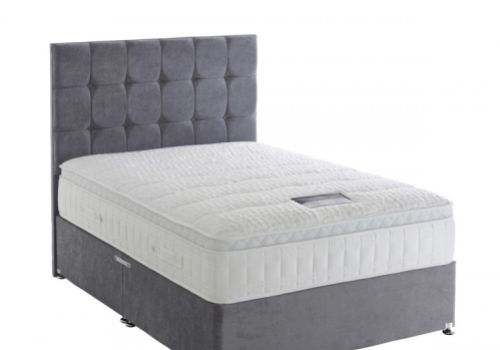 Dura Bed Silver Active 2ft6 Small Single 2800 Pocket Springs Divan Bed