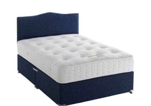 Dura Bed Pocket Plus Memory 4ft Small Double Divan Bed 1000 Pocket Springs and Memory Foam