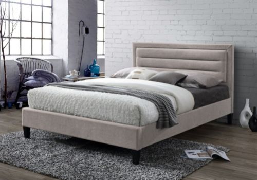 Limelight Picasso 4ft6 Double Mink Fabric Bed Frame