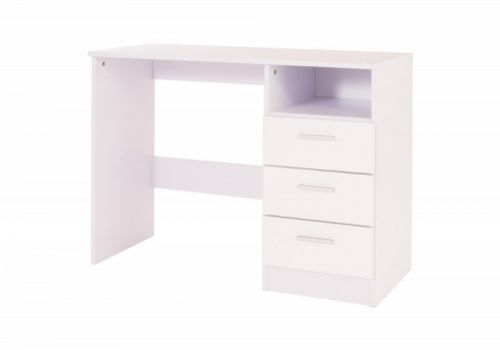 GFW Ottawa Dressing Table in White and White Gloss