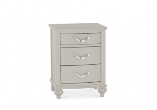 Bentley Designs Montreux Urban Grey 3 Drawer Bedside