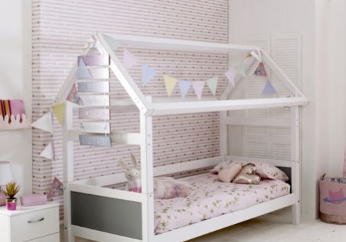 Thuka Nordic Playhouse Bed 1 With Grey End Panels