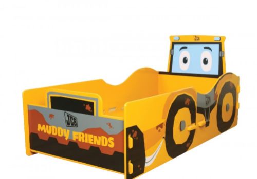 Kidsaw JCB Muddy Friends Junior Bed Frame