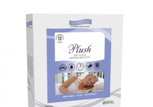 BUNDLE DEAL Protect A Bed Plush 4ft Small Double Mattress Protector