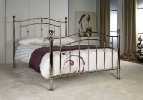 Limelight Callisto 5ft Kingsize Chrome Metal Bed Frame