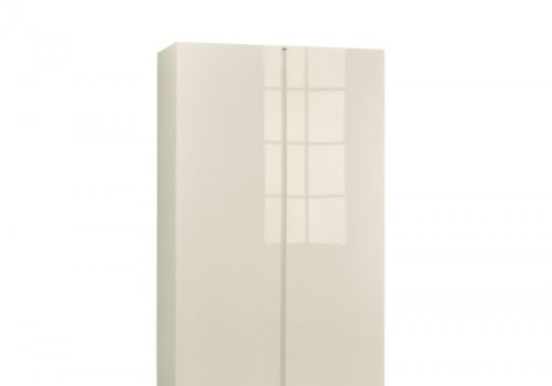 LPD Puro 2 Door Wardrobe In Cream Gloss