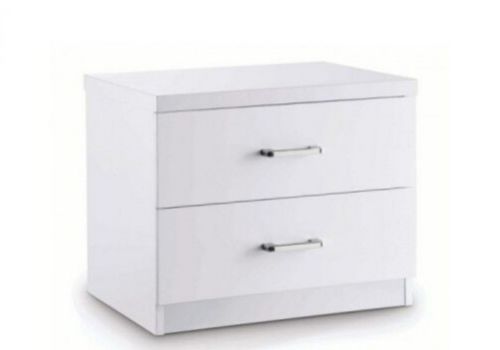 LPD Novello Bedside In White Gloss