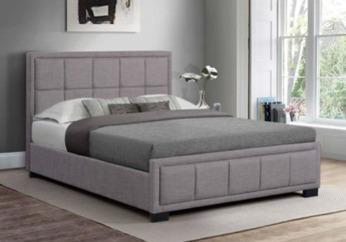 Birlea Hannover 4ft Small Double Grey Fabric Bed Frame