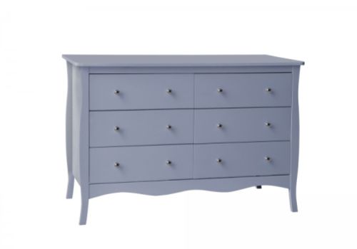 Birlea Paris 6 Drawer Chest In Grey