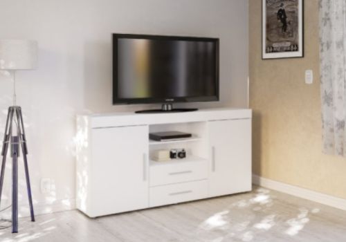 Birlea Edgeware 2 Door 2 Drawer Sideboard In White