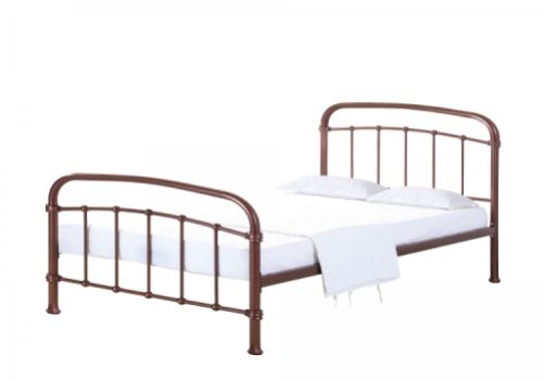 LPD Halston 5ft Kingsize Copper Effect Finish Metal Bed Frame
