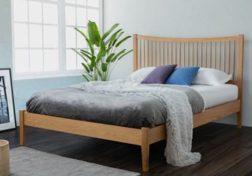 Birlea Berwick 5ft Kingsize Oak Wooden Bed Frame