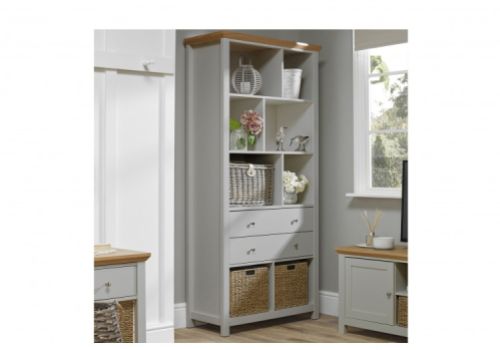 LPD Cotswold Grey Bookcase