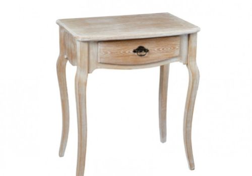 LPD Provence Weathered Oak Finish Lamp Table