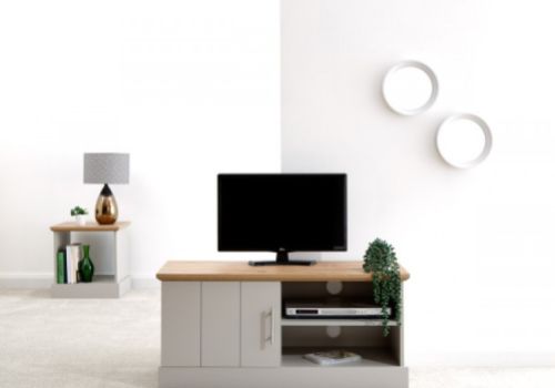 GFW Kendal Small TV Unit Grey