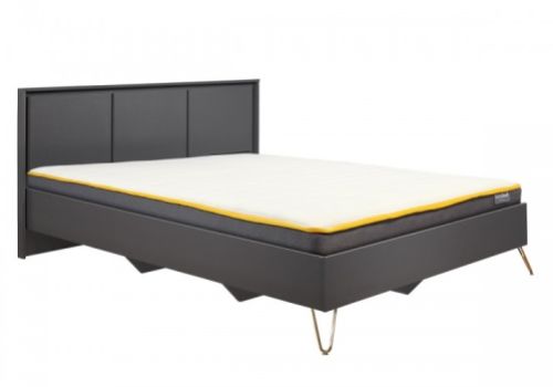 Birlea Arlo 4ft6 Double Charcoal Grey Wooden Bed Frame