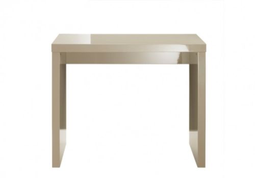 LPD Puro Console Table In Stone Gloss