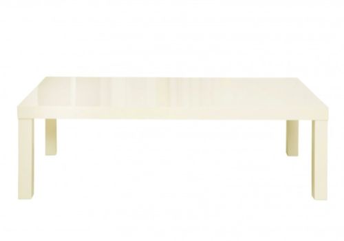 LPD Puro Coffee Table In Cream Gloss