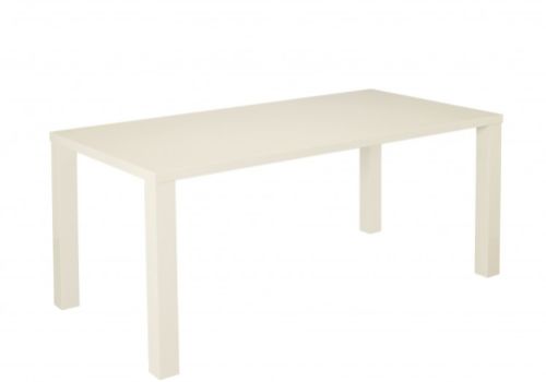 LPD Puro Large Size Dining Table In Cream Gloss