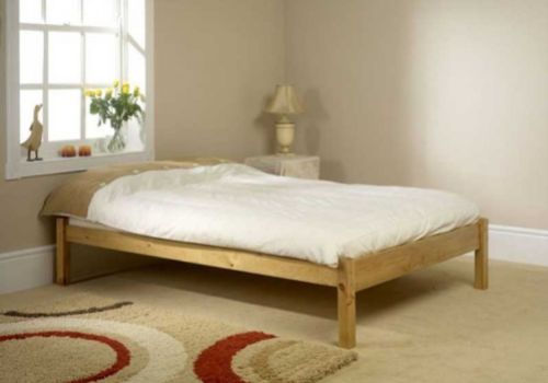 Friendship Mill Studio Bed 2ft6 Small Single Pine Wooden Bed Frame