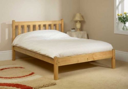 Friendship Mill Shaker Low Foot End 4ft Small Double Pine Wooden Bed Frame
