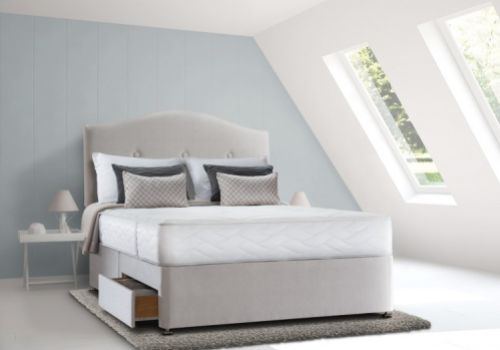 Sealy Pearl Memory 3ft Single Divan Bed