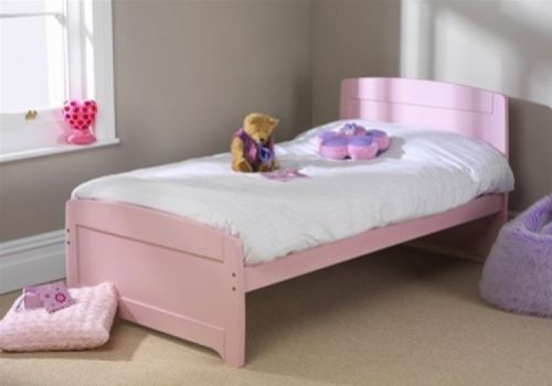 Friendship Mill Rainbow Pink Bed 3ft Single Wooden Bed Frame