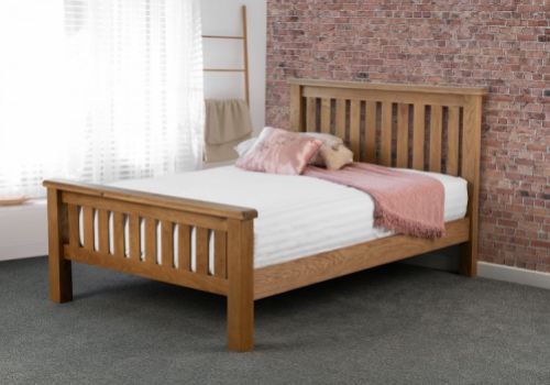 Sweet Dreams Marlon 5ft Kingsize Solid Oak Bed Frame