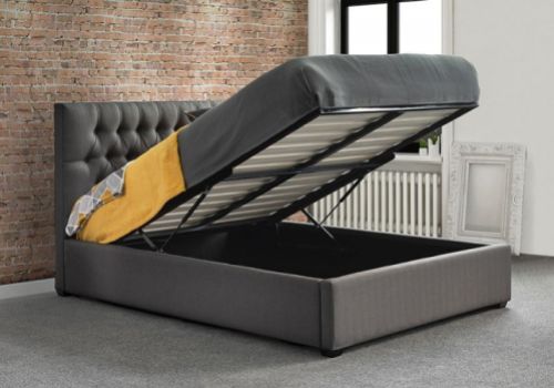 Sweet Dreams Layla 4ft6 Double Fabric Ottoman Bed Frame (Choice Of Colours)