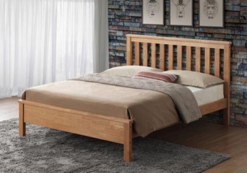 Sweet Dreams Howarth 5ft Kingsize Oak Finish Wooden Bed Frame