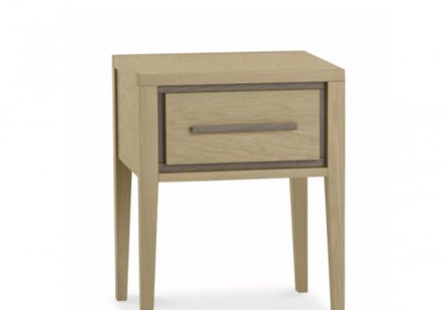 Bentley Designs Rimini Oak 1 Drawer Bedside