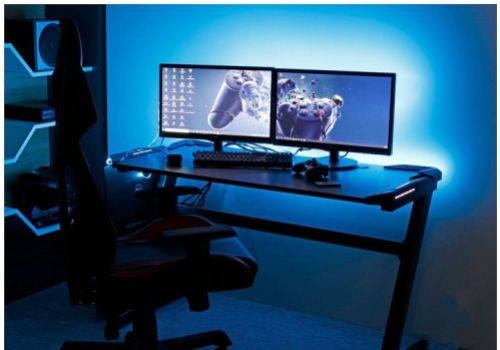 Flair Furnishings Power A LED Gaming Desk