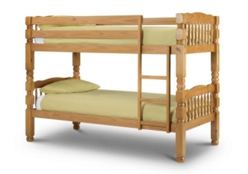 Julian Bowen Chunky Pine 3ft Childrens Bunk Bed