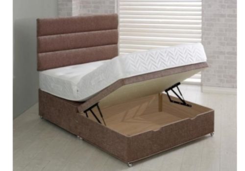 Vogue 5ft Kingsize Half End Lift Ottoman Bed Base (Choice Of Colours)