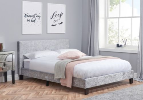 Birlea Berlin 4ft Small Double Steel Fabric Bed Frame