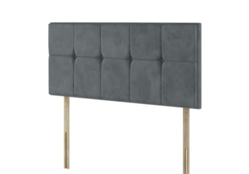 Sealy Savoy 6ft Super Kingsize Fabric Headboard (Choice Of Colours)