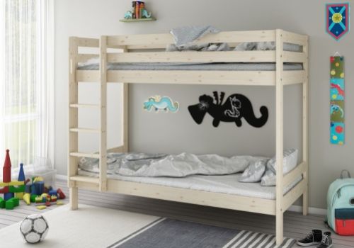 Noomi Nora Wooden Bunk Bed In Natural Pine