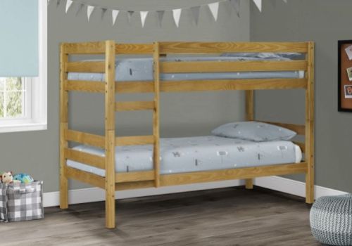 Julian Bowen Wyoming 3ft Single Pine Wooden Bunk Bed